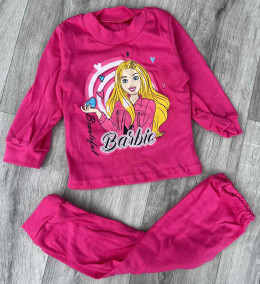 Пижама «Barbie» малиновый, девочка 1-2-3-4-5 лет