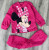 Пижама «Minnie» малиновый, девочка 1-2-3-4-5 лет, фото