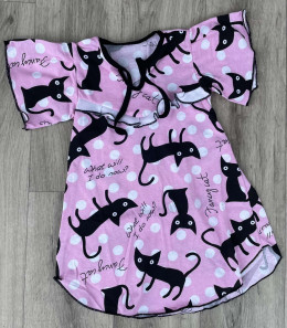 Нічна сорочка «Кішечки» рожевий, дівчинка 1-2-3-4-5 років