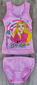 Комплект «Barbie» рожевий, дівчинка 1-2-3-4-5 років