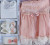 Комплект Baby Biss "Святковий" персиковий, дівчинка 0-6 місяців, фото