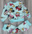 Пижама Takim «Minnie&Daisy» бирюзовый, девочка 6-7-8-9 лет, фото