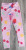 Лосіни Toprak Tekstil «Вишеньки» рожевий, дівчинка 2-4-6-8-10 років, фото
