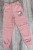 Спортивные штаны Mini Hero «Единорожка» пудра, девочка 1-2-3-4 года, фото
