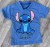 Футболка «Stitch» синій, хлопчик 1-2-3-4-5 років, фото
