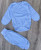 Комплект "Однотонний" блакитний, хлопчик 0-3 місяців, фото