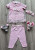 Комплект Findik «Розочки» розовый, девочка 3-6 месяцев, фото