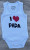 Боді Findik «I ❤️ Papa» блакитний, хлопчик 3-6-9-12-18 місяців, фото