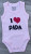 Боді Findik «I ❤️ Papa» рожевий, дівчинка 3-6-9-12-18 місяців, фото