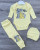 Комплект Findik "Who's th s" жовтий, хлопчик 3-6-9 місяців, фото