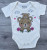Боді Findik «Ведмедики» молочний, дівчинка 3-6-9-12-18 місяців, фото