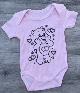 Боді Findik «Ведмедик» рожевий, дівчинка 3-6-9-12-18 місяців