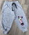 Спортивные штаны Eser «Minnie» серый, девочка 5-6-7-8 лет, фото