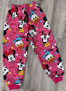 Спортивные штаны Eser «Mickey&Minnie» малиновый, девочка 1-2-3-4 года