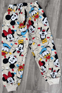 Спортивные штаны Eser «Mickey&Minnie» бежевый, девочка 1-2-3-4 года