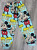 Спортивные штаны Eser «Mickey» бирюзовый, мальчик 5-6-7-8 лет, фото