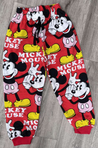 Спортивные штаны Eser «Mickey» красный, мальчик 1-2-3-4 года