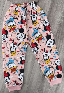 Спортивные штаны Eser «Mickey&Minnie» персиковый, девочка 1-2-3-4 года