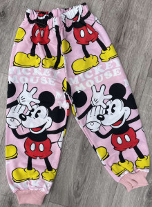 Спортивні штани Eser «Mickey» рожевий, дівчинка 1-2-3-4 роки