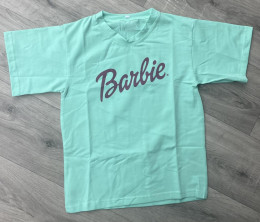 Футболка «Barbie» бирюзовый, девочка 7-8-9-10 лет