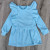 Сукня «Рюші» блакитний, 1-2-3-4 роки, фото