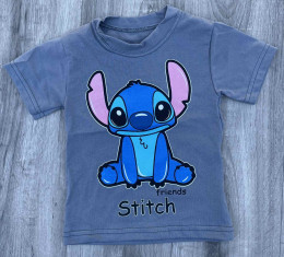 Футболка «Stitch» графітовий, хлопчик 1-2-3-4-5 років