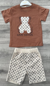 Костюм Partner "Louis Vuitton" коричневий, хлопчик 2-3-4-5 років
