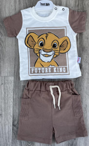 Костюм Murat «Future King» коричневий, хлопчик 9-12-18-24 місяців