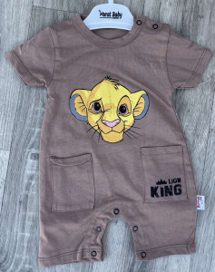 Песочник Murat «Lion King» коричневый, мальчик 3-6-9-12 месяцев