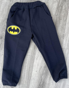 Спортивные штаны «Бэтмен» чёрный, мальчик 2-3-4-5-6 лет