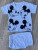 Костюм «Mickey» светло-голубой, мальчик 6-9-12-24 месяцев, фото