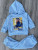 Костюм «Дівчинка» блакитний, дівчинка 9міс-1-2-3 роки, фото