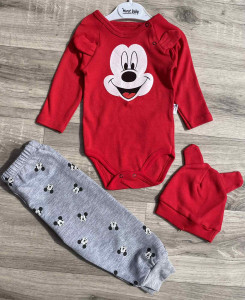 Комплект Murat «Mickey» червоний, хлопчик 3-6-9-12 місяців