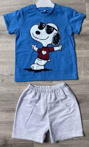 Костюм Gules «Snoopy» синій, хлопчик 1-2-3 роки