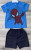 Костюм Gules "Spider-man" синій, хлопчик 1-2-3 роки, фото