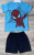 Костюм Gules «Spider-man» блакитний, хлопчик 1-2-3 роки, фото