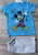 Костюм Gules «Mickey» блакитний, хлопчик 1-2-3 роки, фото