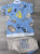 Костюм Anilco «Тварини» блакитний, хлопчик 6-12-18-24 місяців, фото
