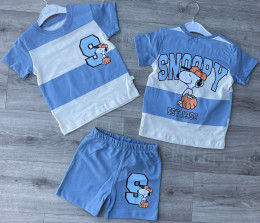 Костюм Bobisko "Snoopy" блакитний, хлопчик 2-3-4-5 років