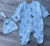 Человечек Maibella "Зверюшки" голубой, мальчик 0-3-6-9 месяцев, фото