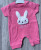 Пісочник Pitico "Rabbit" малиновий, дівчинка 3-6-9 місяців, фото