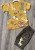 Костюм Bobisko «Happy» жёлтый, мальчик 9-12-18-24 месяцев, фото
