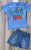 Костюм Minitini Baby «Super Boy» синий, мальчик 1-2-3-4 года, фото