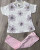 Костюм Herry Baby «Квіточки» рожевий, дівчинка 6-9-12-18 місяців, фото