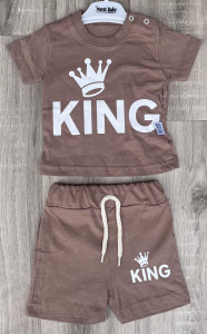Костюм Murat Baby "King" коричневый, мальчик 9-12-18-24 месяцев