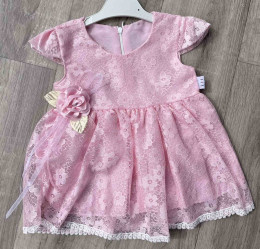 Платье Esicix «Розочка» розовый, 12-18-24-36 месяцев