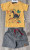 Костюм Mir Bebe «Дино» жёлтый, мальчик 6-12-18-24 месяцев, фото