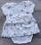 Боди "Звёздочки" молочный, девочка 3-6-9 месяцев, фото
