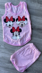 Костюм "Minnie" рожевий, дівчинка 9-12-18 місяців