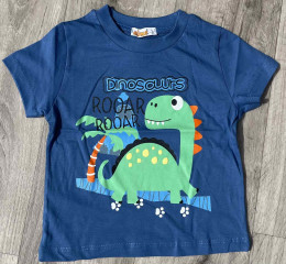 Футболка Alme «Dinosaur» синій, хлопчик 1-2-3-4 роки